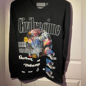Civil regime Long sleeve tee (S) decently colorful and very neat